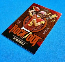 2024 Panini Absolute Rock Out Red Spectrum #RO-JDS Jayden Daniels 80/150 Rookie