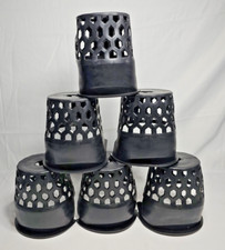 Pool Table Pockets for Billiard Table Set of 6 Plastic Web Pockets w/screws