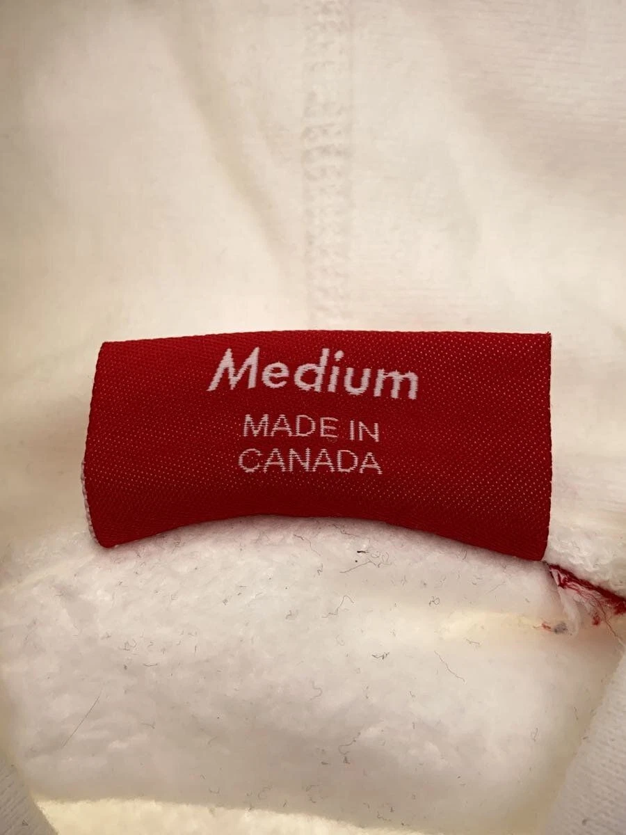 Supreme Felpa con Cappuccio 21AW Box Logo Felpa con Cappuccio M Cotone Bianco Usata