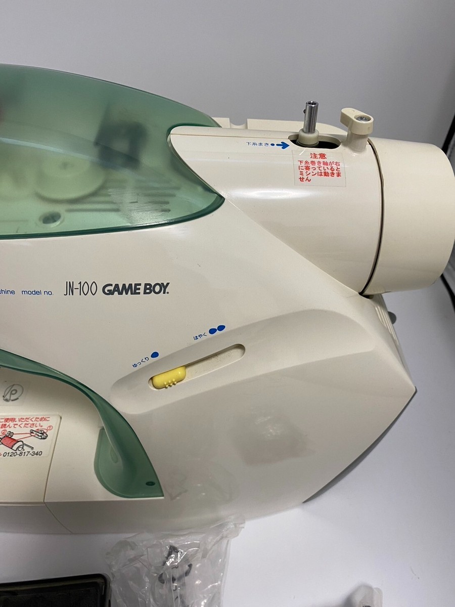 Jaguar JN-100 RAKU x RAKU MISHIN Game Boy Sewing Machine Jaguar JN-100 RAKU x RAKU MISHIN Game Boy Sewing Machine
