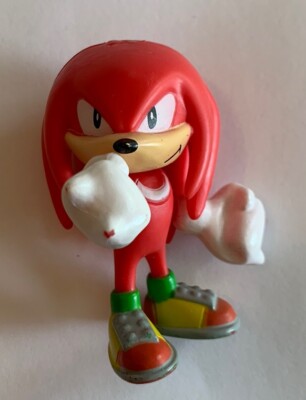 Jazwares Knuckles 2 1/2 Inch Super Poser Figure Sonic The Hedgehog Sega 2008