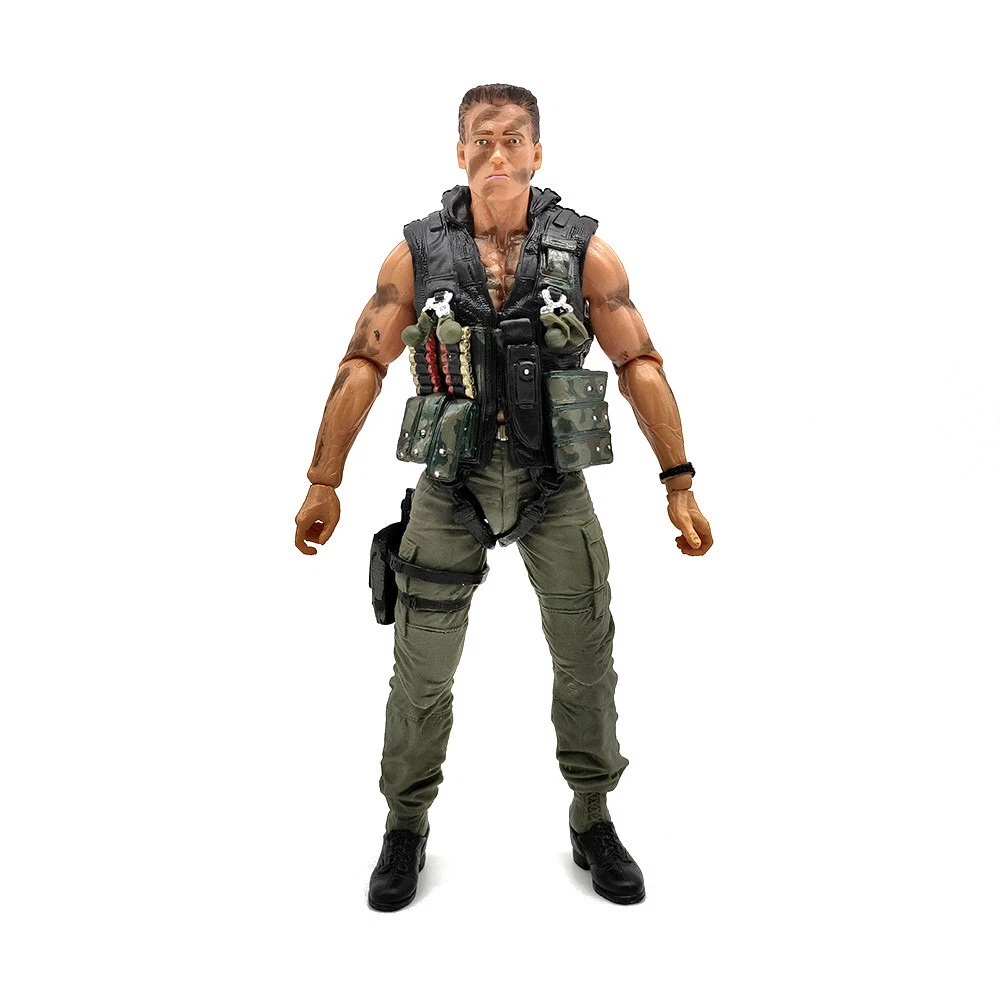 NECA Ultimate Commando John Matrix Schwarzenegger 18cm Action