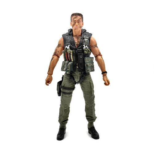 NECA Ultimate Commando John Matrix Arnold Schwarzenegger 18cm Actionfigur Modell - Bild 17 von 19