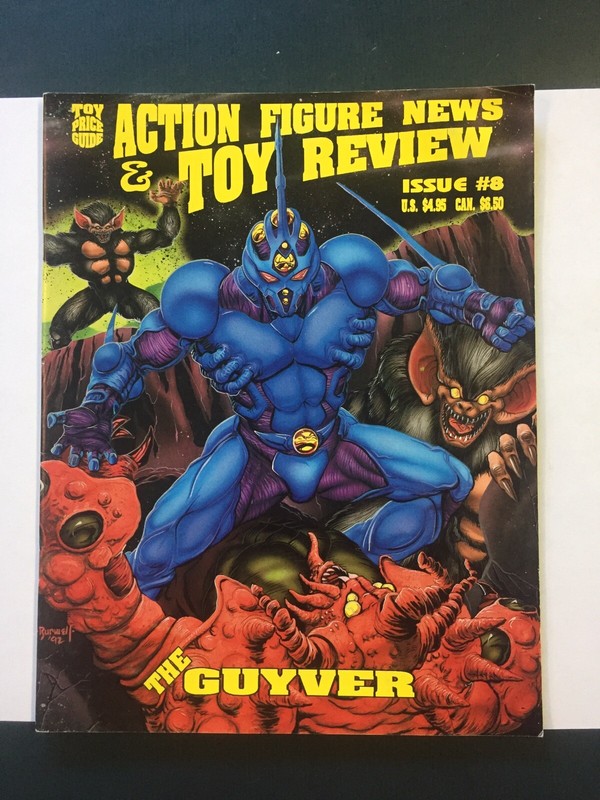 ACTION FIGURE NEWS & TOY REVIEW Number 8  The Guyver -Steve Wang Interview 1992