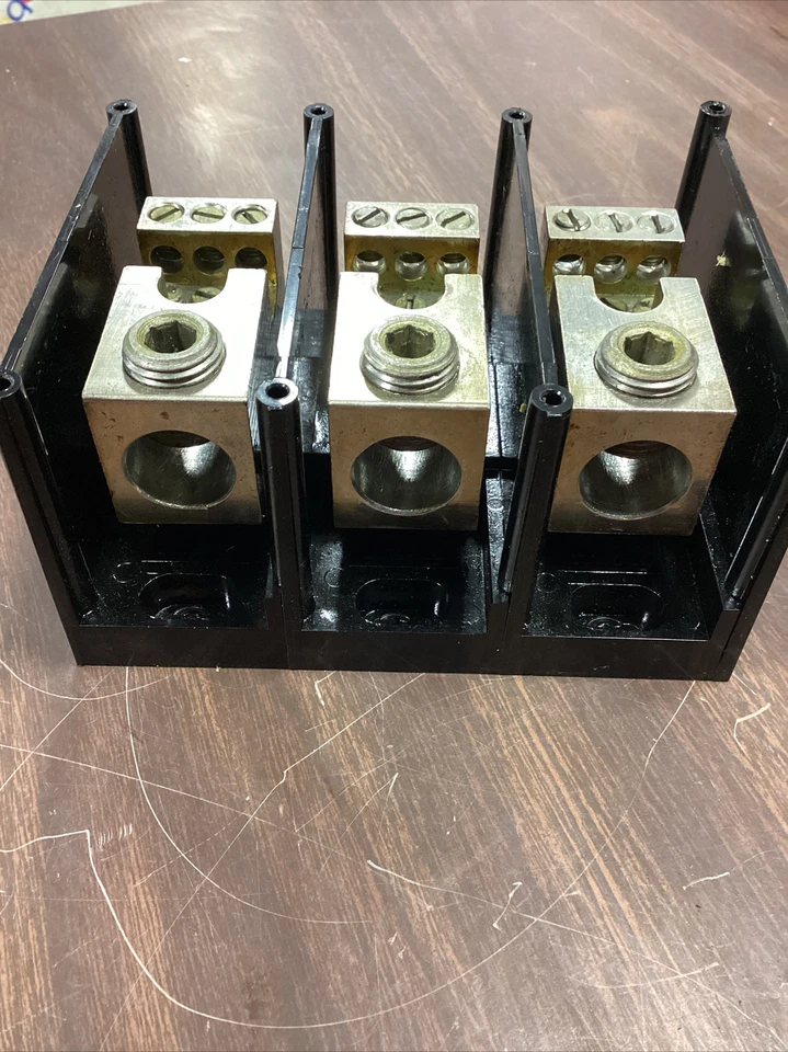 GOULD SHAWMUT 66033 DISTRIBUTION BLOCK 600V - Image 4 of 4