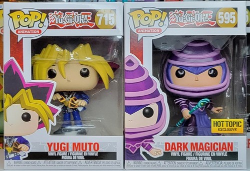 Funko Pop! Yugioh Yugi Muto #715 Dark Magician Hot Topic Exclusive #595 - Picture 5 of 5
