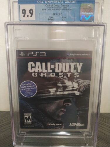 Call of Duty Ghosts New Sealed Graded CGC 9.9 A++ Playstation 3