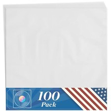 100 Anti Static Inner Record Sleeves for Vinyl LP Records 12 inch Squar...