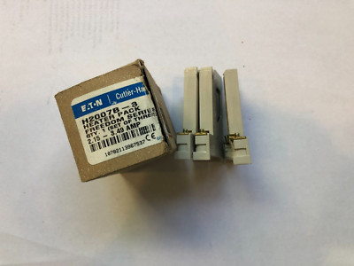 CUTLER HAMMER HEATER PACK H2007B-3 FREEDOM SERIES 2.15-3.49AMP | eBay