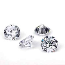 1 CT Natural White Diamond 4 mm 4 Pcs Round Cut VVS1 D Grade GDGL Certified D20