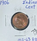 1906 INDIAN HEAD CENT~ CH/BU RED/BROWN~BEAUTIFUL COIN~
