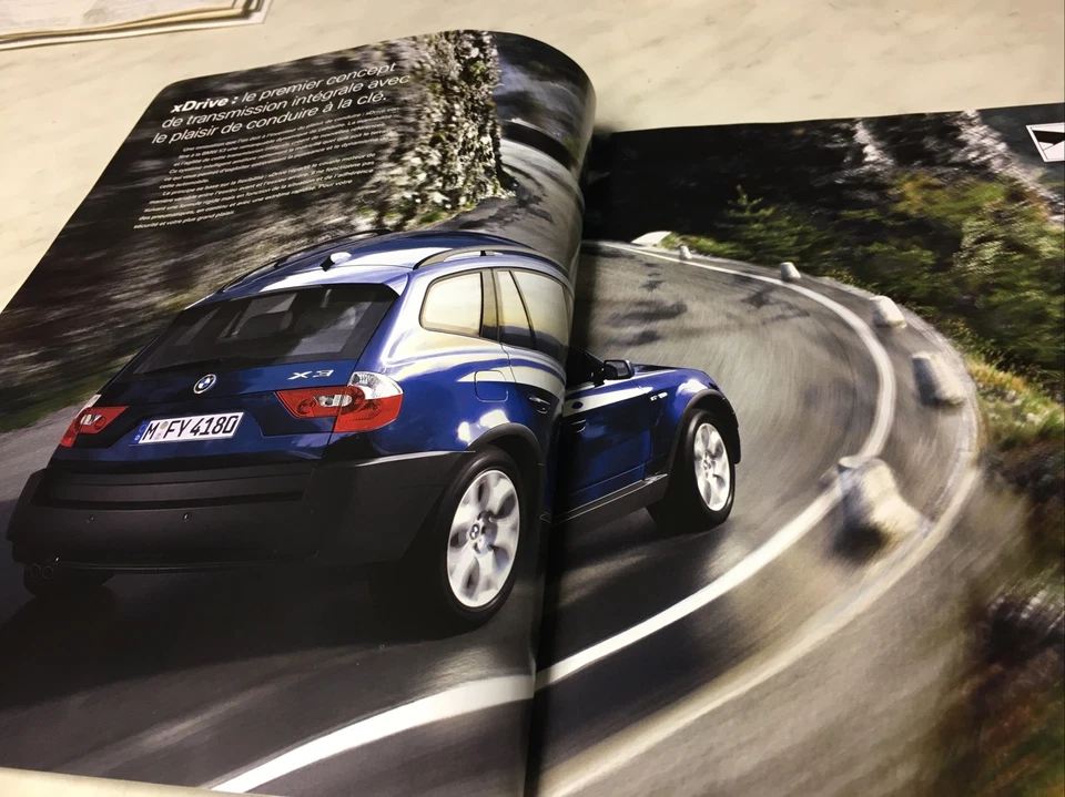 BMW Gamma X3 2.5i 3.0i 2.0d 3.0d Prospetto Opuscolo Catalogo Edizione 2004 - Immagine 4 di 4