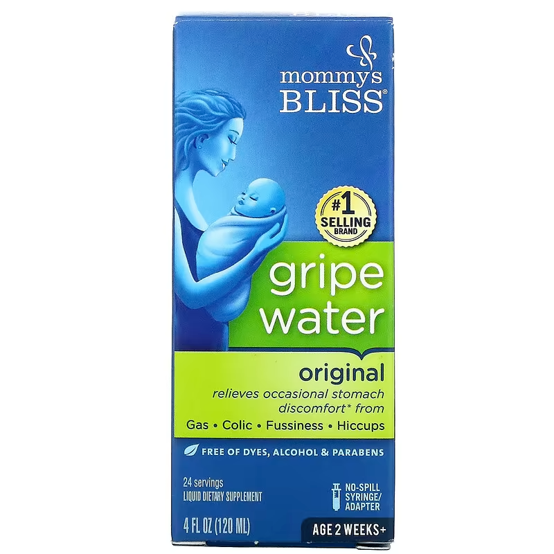 Mommy's Bliss , Gripe Water, Original, 4 Fl Oz (120 Ml) - Image 4