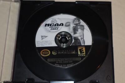 NCAA Football 2003 (Nintendo GameCube, 2002) NOT WORKING DISC READ ERROR