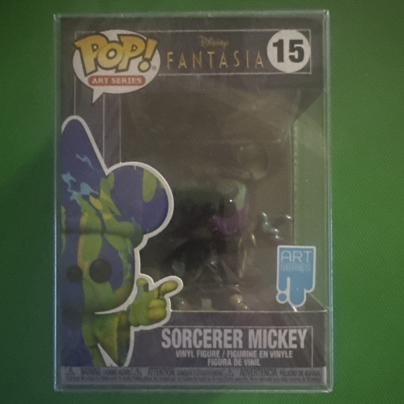 Funko Pop! Disney Sorcerer Mickey #15 Vinyl Figure Fantasia Art Series