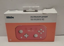 8Bitdo Lite 2 Wireless Gamepad for Switch Android and Raspberry Pi Pink Apple