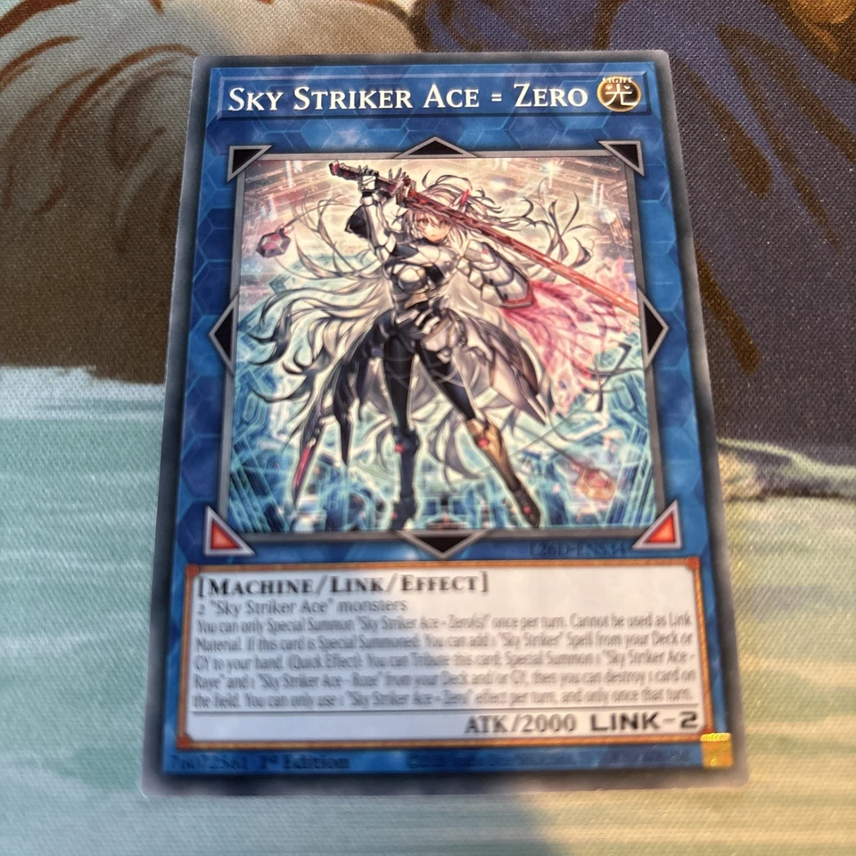 L26D-ENS34 SKY STRIKER ACE - ZERO COMMON 1ST EDITION YuGiOh CARD - Image 1 of 1