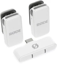 Rode Wireless Micro Microphone Kit - USB-C, White