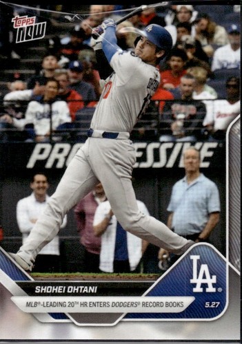 2025 MLB Topps Now #221 Shohei Ohtani Los Angeles Dodgers - IN HAND