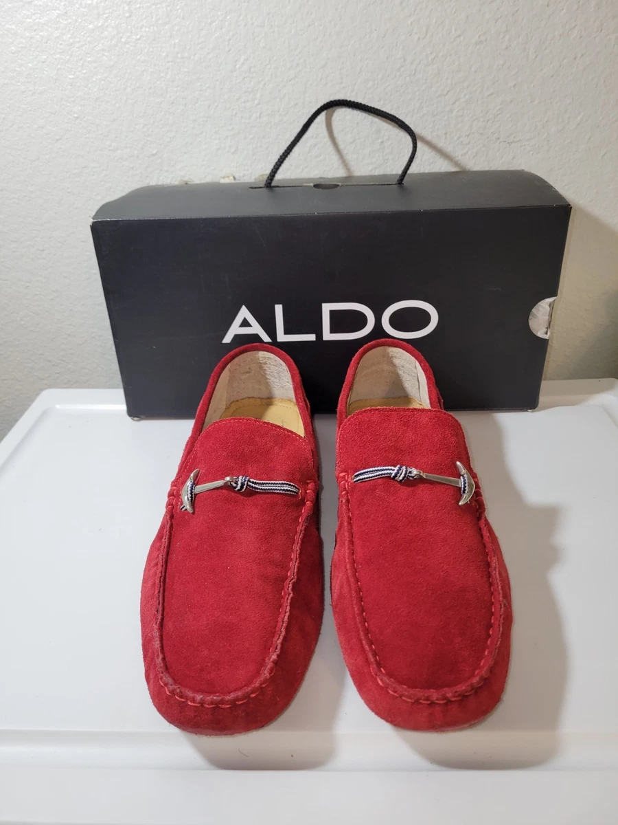 aldo red dress shoes Aldo | Shoes | Aldo Venison Red Loafers Mens Size 9