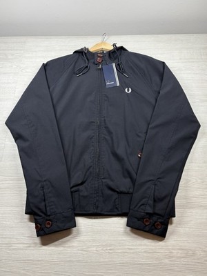 Fred Perry Harrington Jacket Navy Size Medium Brand New With Tags 