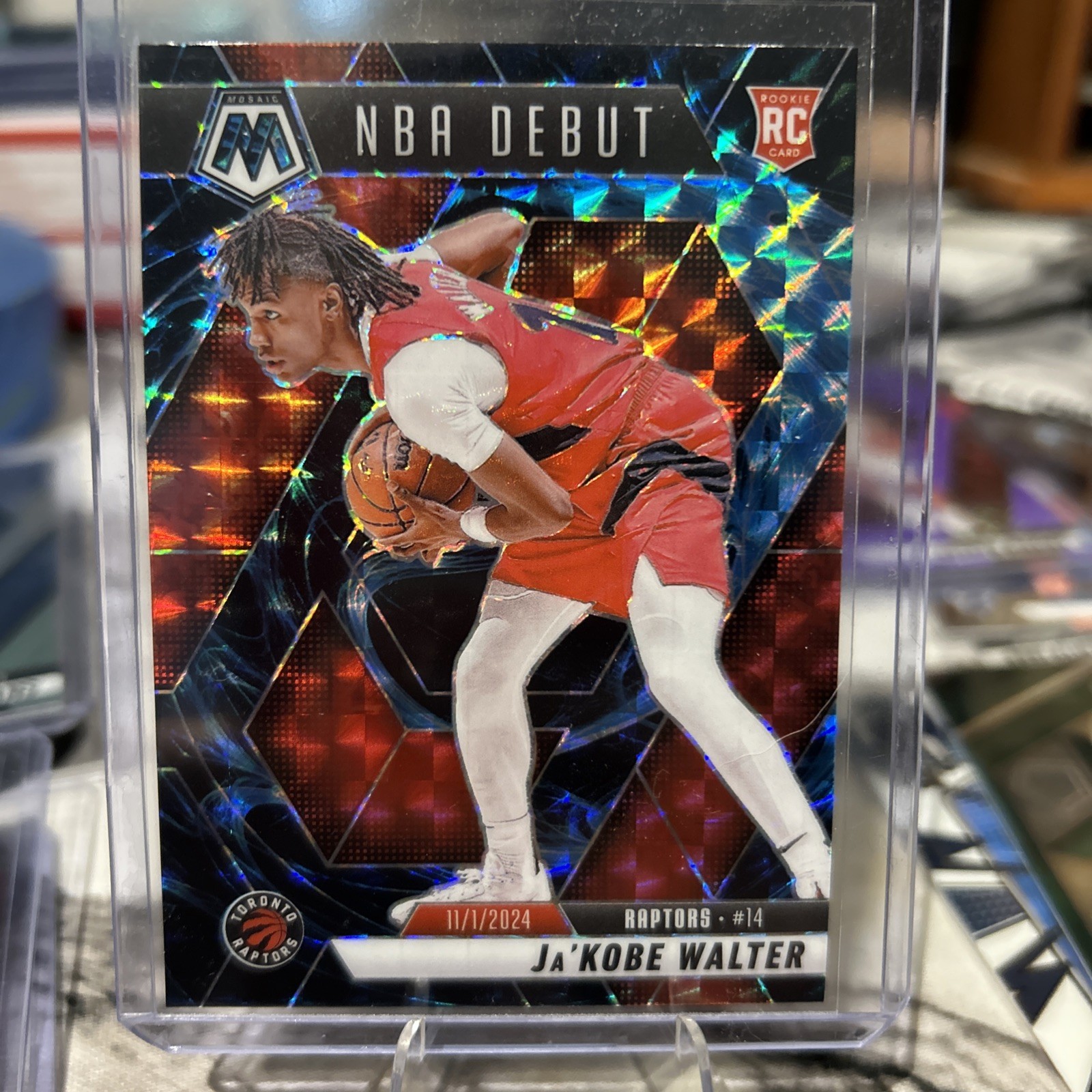 2024-25 Panini Mosaic ~ Genesis ~ JaKobe Walter ( RC ) SSP ~ NBA DEBUT 