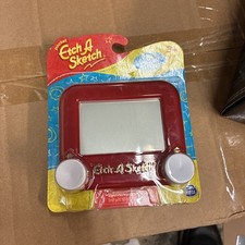 Red Mini POCKET Etch A Sketch Mini Small Toy - New in Box