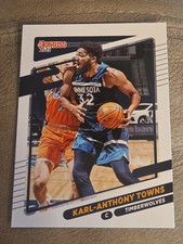 2021-22 Panini Donruss Basketball Karl Anthony Towns Card #75 Timberwolves
