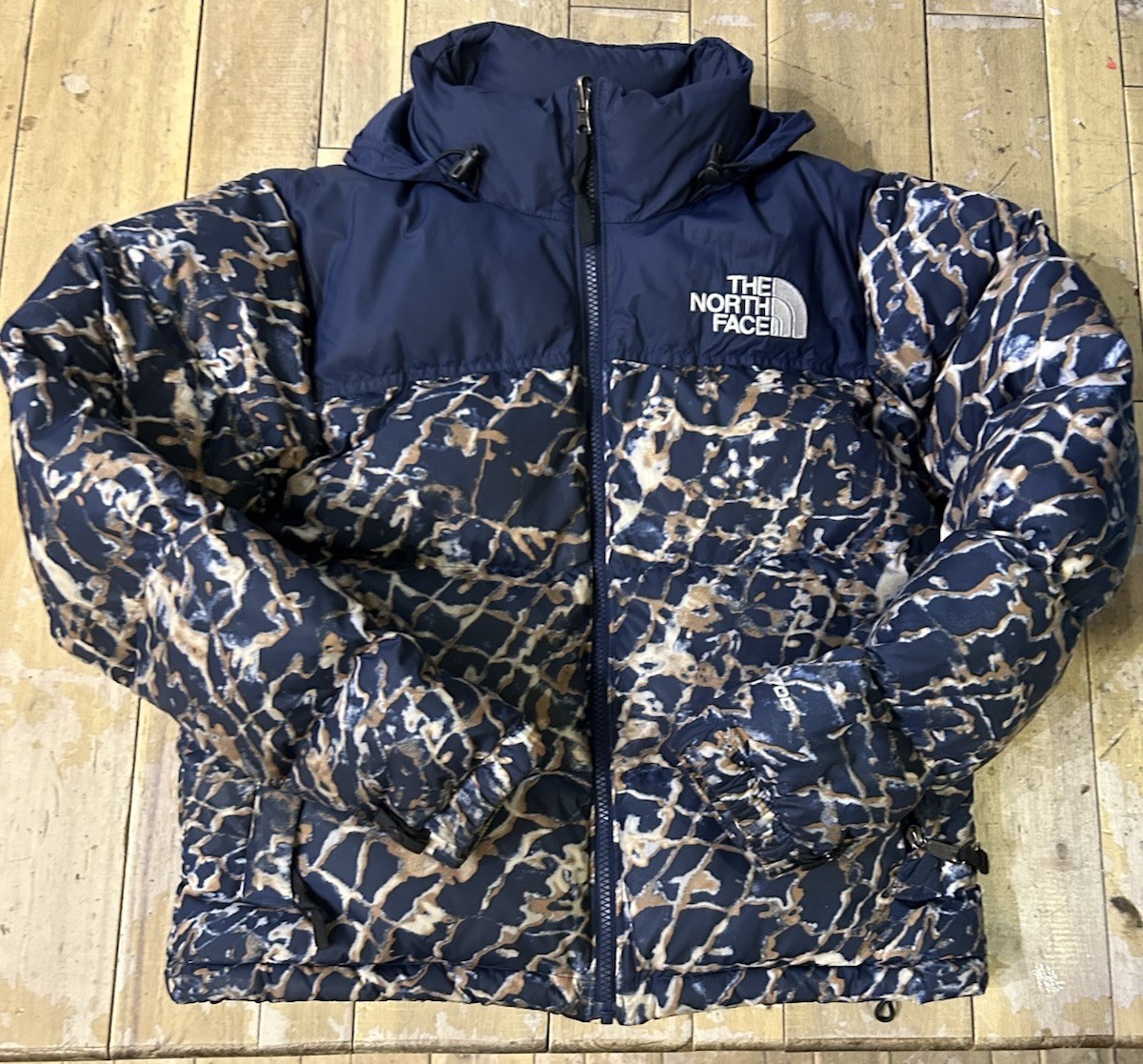 Print Tnf Nuptse Blue The North Face Men