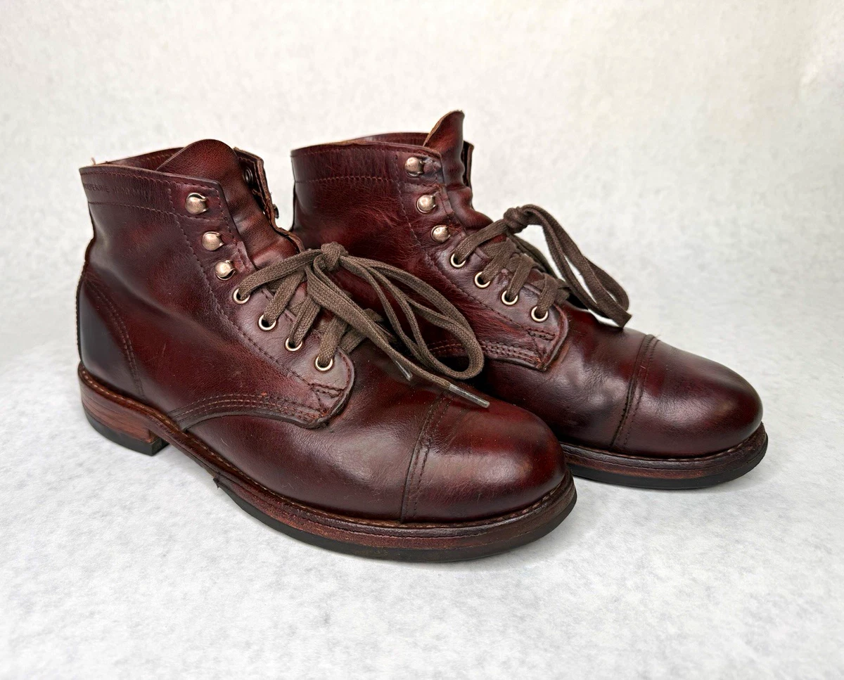 Brown Wolverine 1000 Mile Boots for Men for sale | eBay