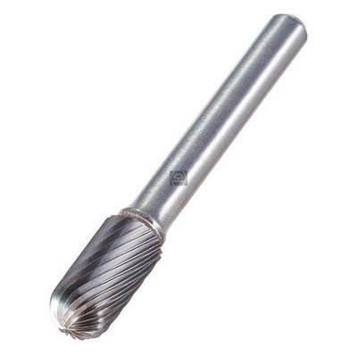 TREND S49/3X1/4STC S/CARBIDE BURR 10 D BALL NOSE