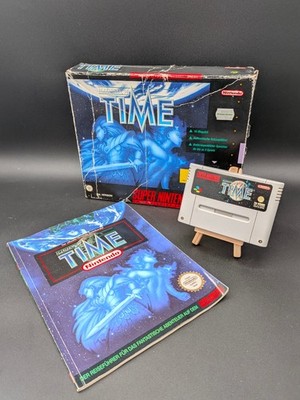 ILLUSION OF TIME  OVP (BIG BOX) inkl. SPIELEBERATER  °Super Nintendo SNES Spiel°