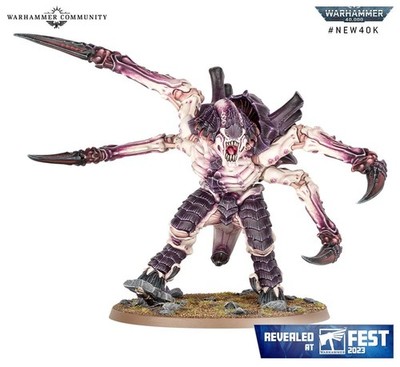 Warhammer 40K Leviathan Tyraniden Screamer-Killer mit Base - Neu