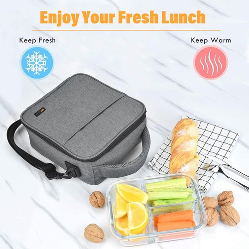 Lockable Lunch Box with Combination Lock,Insulated Lunch Bag Reusable Leakpro... - Picture 5 of 9