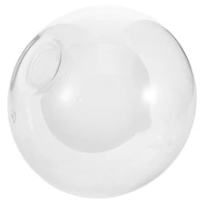 Double-Layer Glass Lampshade - Clear Glass Lampshade 0.87" Opening For G9 Bulb