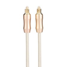 3 Meters SPDIF For Toslink Optical Fiber Square Port Cable For Power Ampli