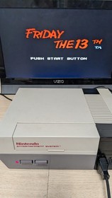 Nintendo Entertainment Sys NES Super Mario, Tecmo Bowl 8 Game Console Bundle!! 