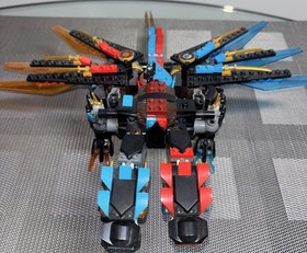 LEGO NINJAGO: Fusion Dragon + Iron Doom + Vermillion Warrior - HANDS OF TIME LOT