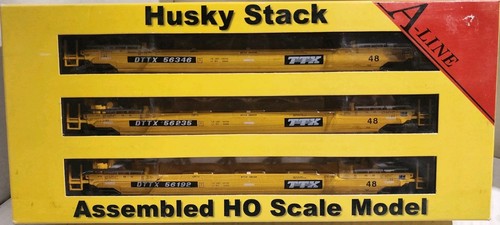 Coches contenedores Husky Stack escala HO línea A TTX #56192, 56235, 56346  | Zustand: New