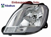 Abakus 450-1105L-LD-EM Hauptscheinwerfer Links Scheinwerfer
