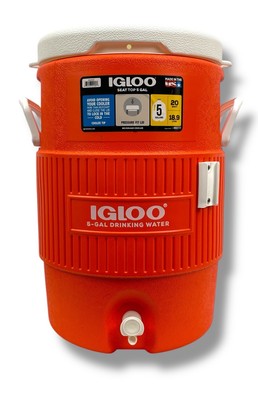 Igloo 5-Gallon Beverage Cooler with Cup Dispenser NEW | eBay