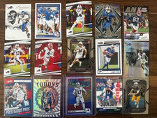 Buffalo Bills 70 Card Lot 1989–2024 🔥 Josh Allen x6 Thurman Thomas x20 RCs