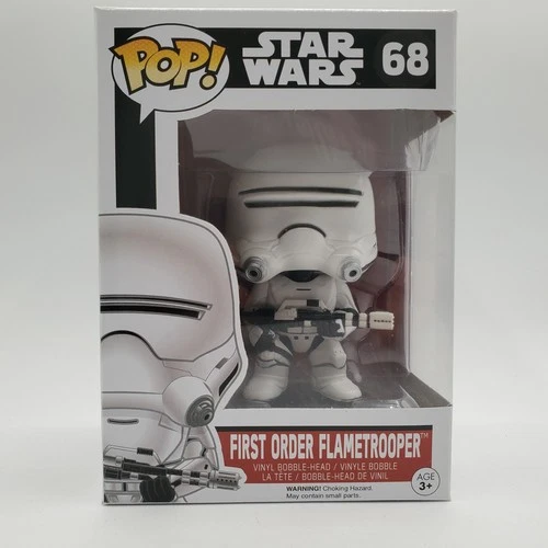 Funko Pop! #68 Star Wars The Force Awakens First Order Flametrooper Collectible