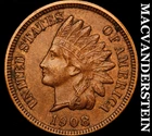 1908-S Indian Head Cent- Almost Uncirculated Key Date No Reserve #i1910
