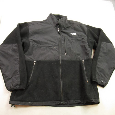 #ad North Face Jacket Mens 2XL Long Sleeve Full Zip Pockets Outdoors Black $32.99