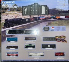 Bachmann N Scale 4-8-4 EMPIRE BUILDER Starter Train Set W/New 10” Rerailer Track