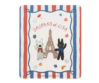 Gaspard and Lisa Mousepad ''Tricolor & Eiffel Tower'' 2026 Summer JP LTD Original