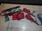 1988 GI JOE ARAH COBRA BUGG PART ACCESSORY Missiles, guns, scout sled