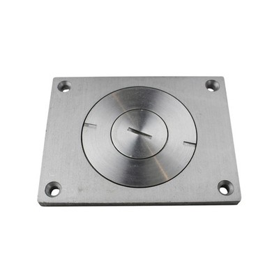 Wiremold Walker 830CKTCAL Infloor Aluminum Floor Box Cover Plate NEW