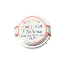 Original Genuine Bulova 7AD Balance Complete Wrist Watch Part Sealed (C17D15)